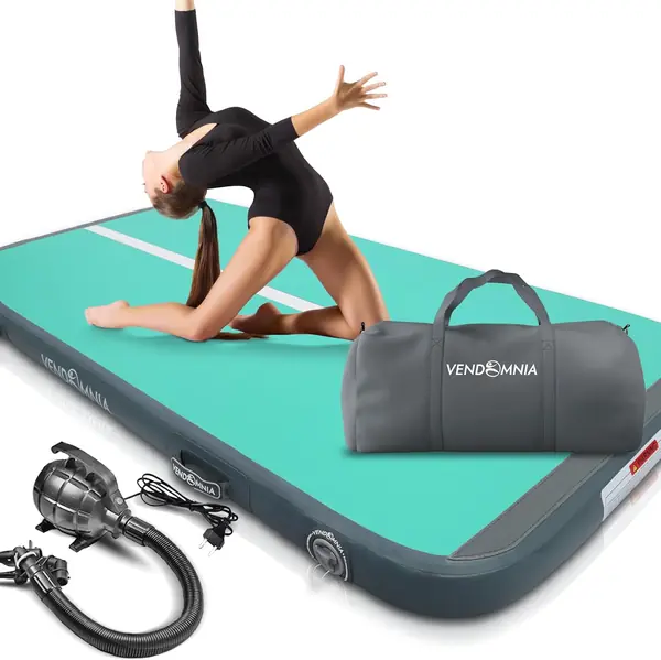 Airtrack Matte, 10/20cm hohe aufblasbare Gymnastikmatte…